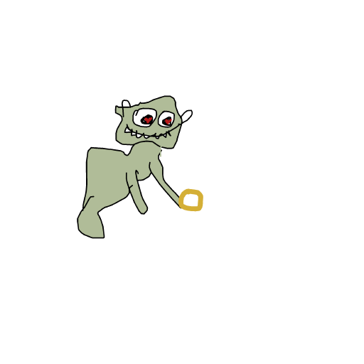 Gollum drawing by loddie