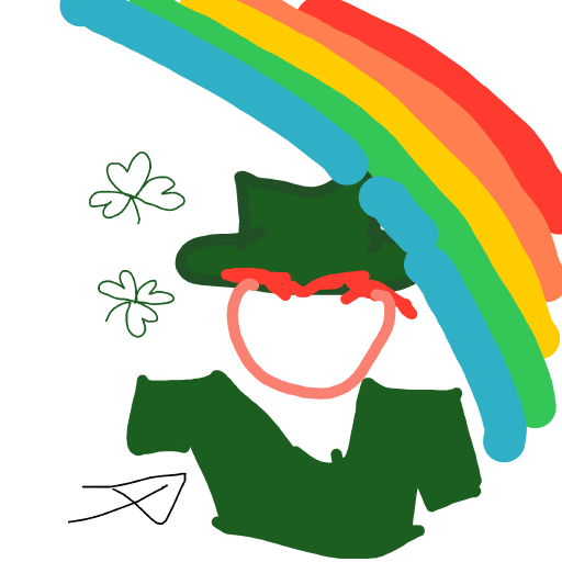 Leprechaun drawing by mjolnirbear
