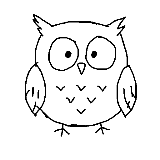 Owl drawing by kyle