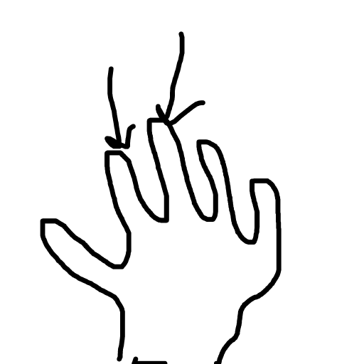Finger drawing by mikestam195