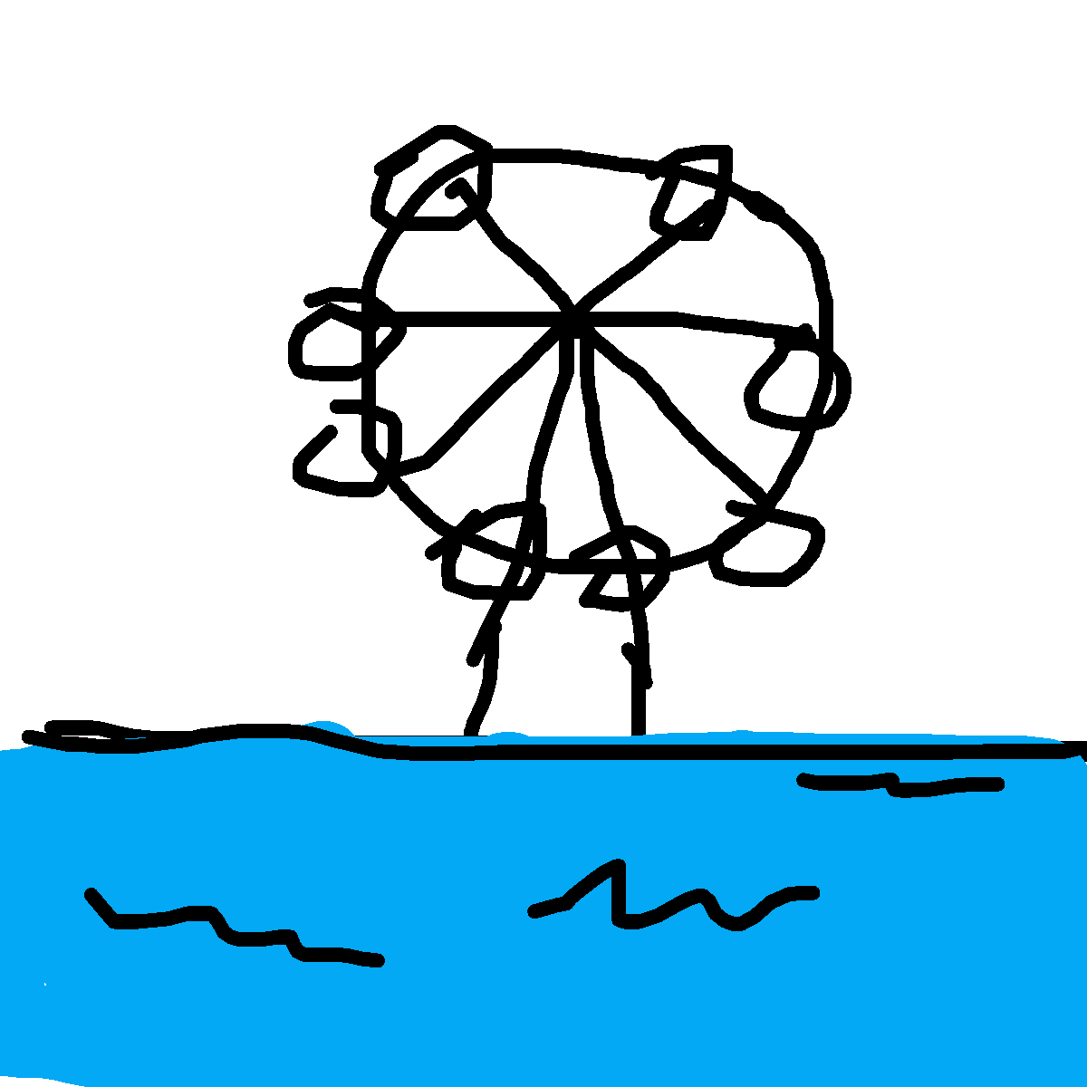 London Eye drawing by icy-fresh-rogue