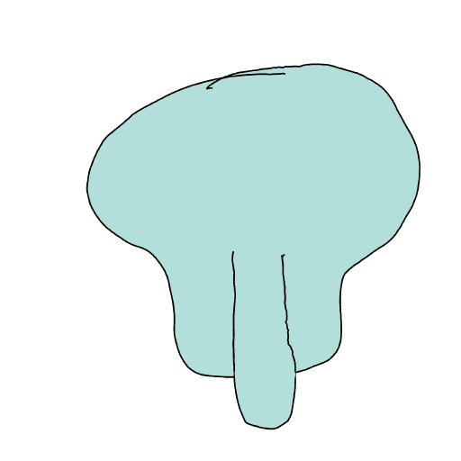 Squidward drawing by Shandi