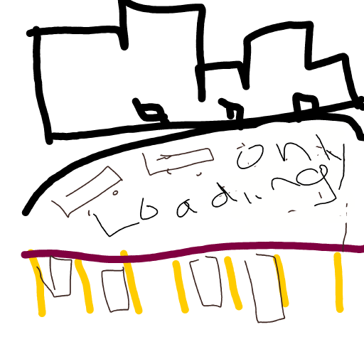 Parking Lot drawing by coal-mild-peace