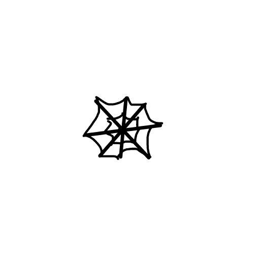 Spider Web drawing by clear-cyan-drive