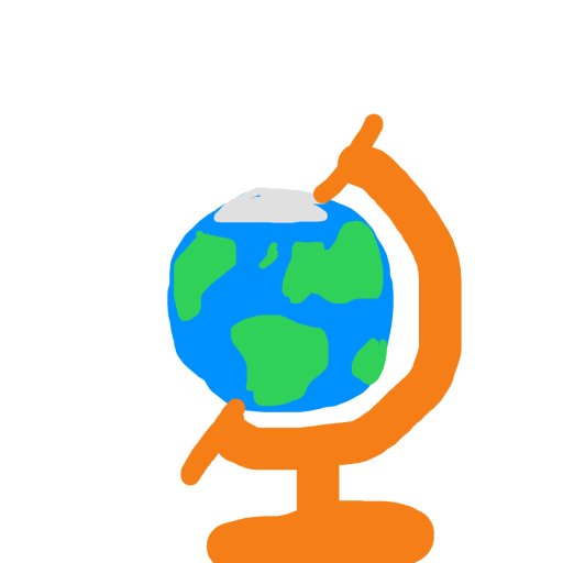 Globe drawing by knoxy