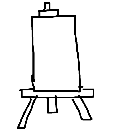 Easel drawing by mikestam195
