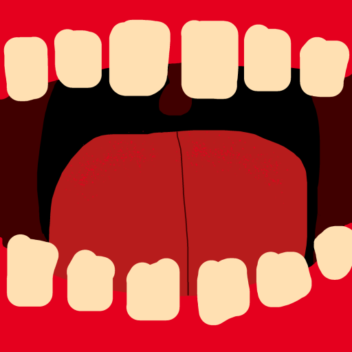 Teeth drawing by jashezilla