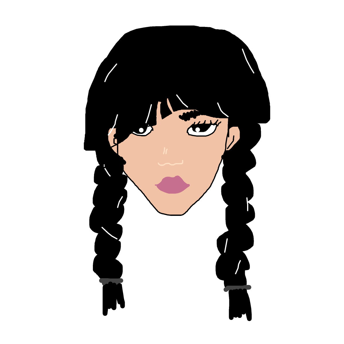 Wednesday drawing by countnicula