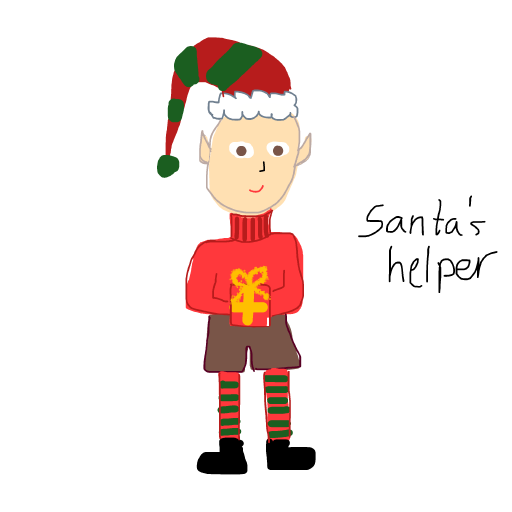Elf drawing by beksss