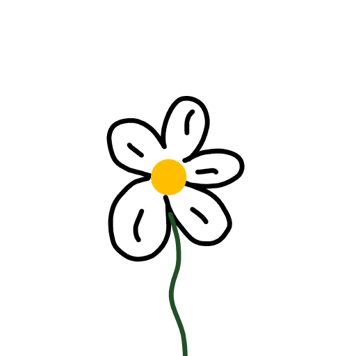 Daisy drawing by 1singular_sensation