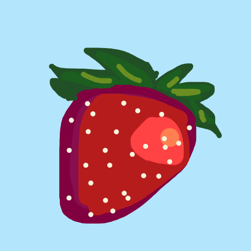 Strawberry drawing by lin