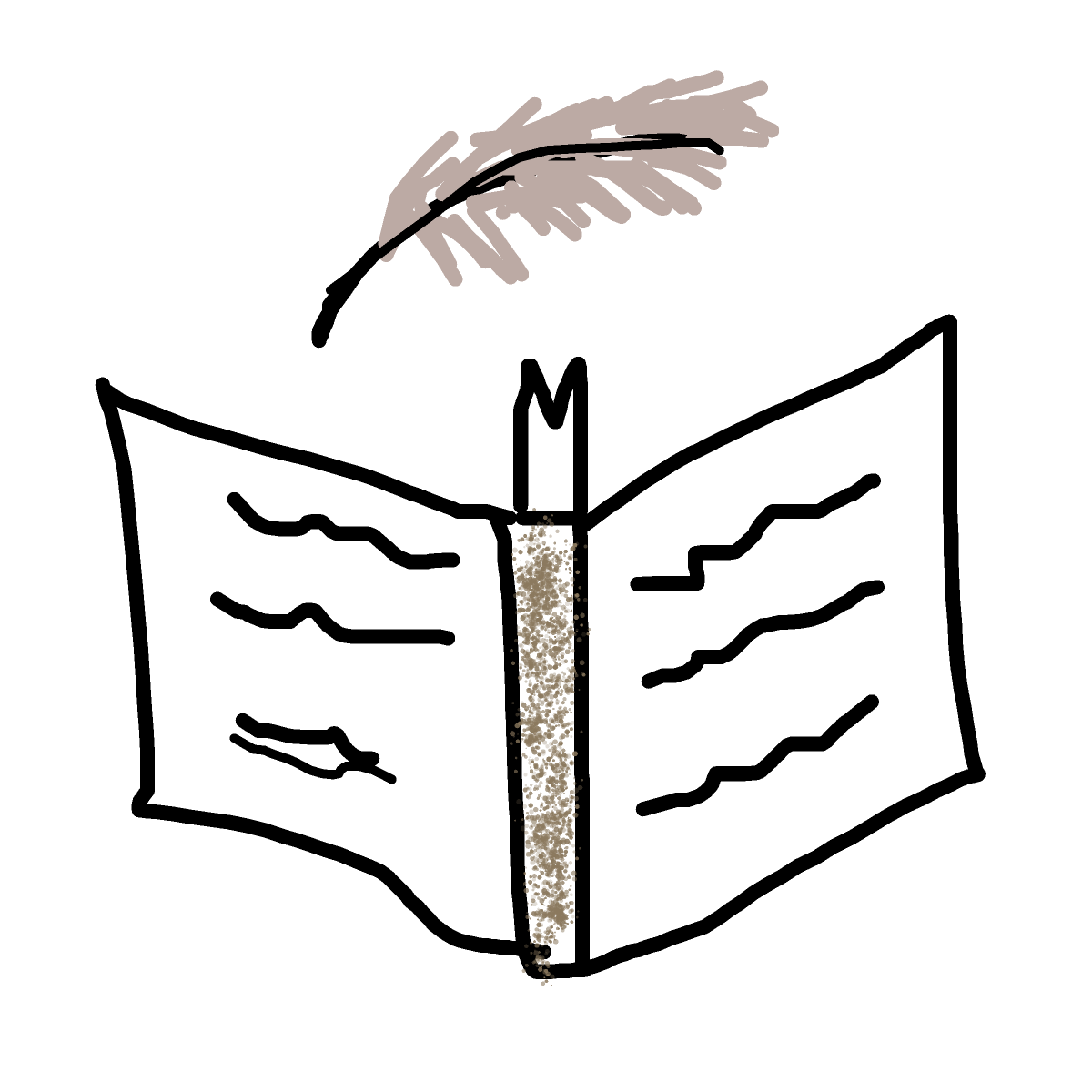 Dear Diary drawing by vale