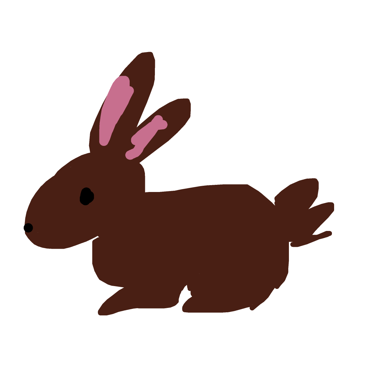 Bunny drawing by lin