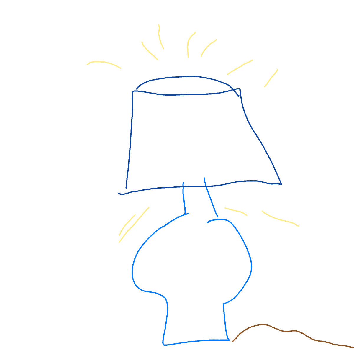 Lamp drawing by coal-mild-peace