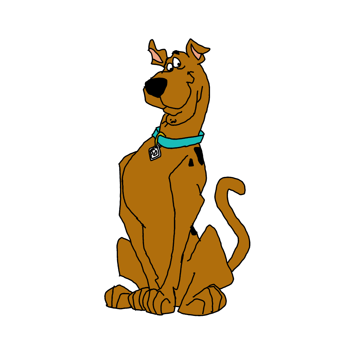 Scooby-Doo drawing by Guardianoflives