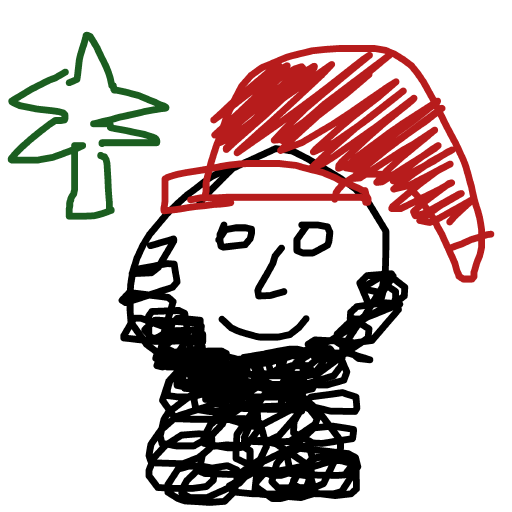 Santa drawing by nice-cyber-illustrator