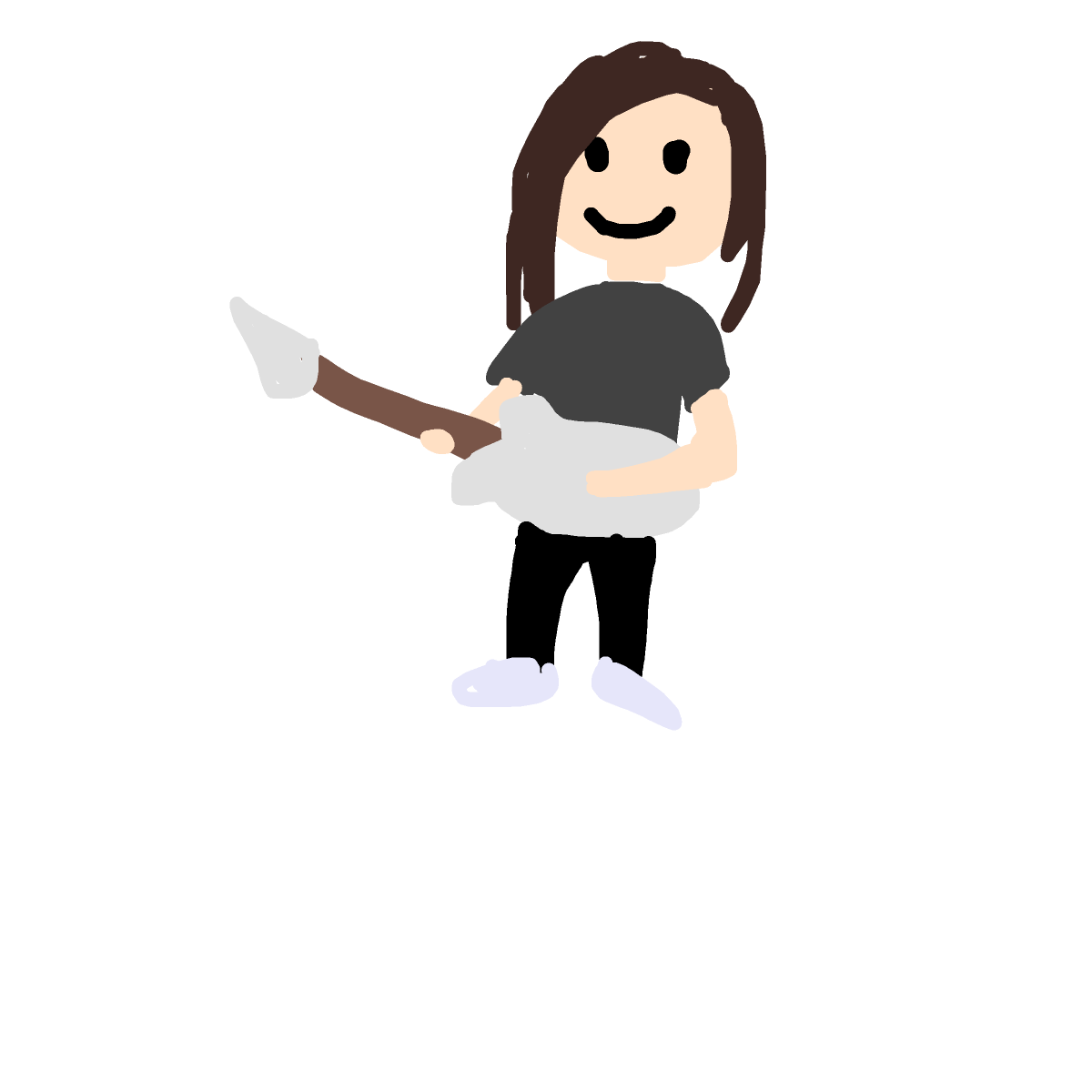 Guitar drawing by brianviolin