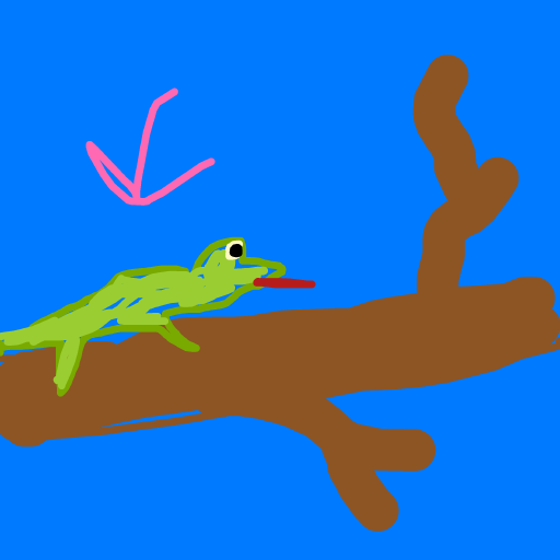 Reptile drawing by steel-coal-wave