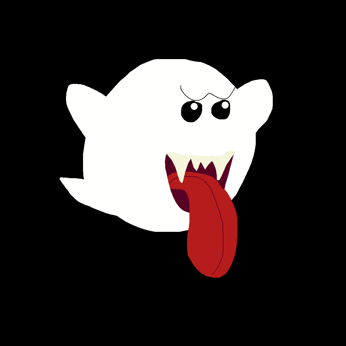 Boo drawing by jashezilla