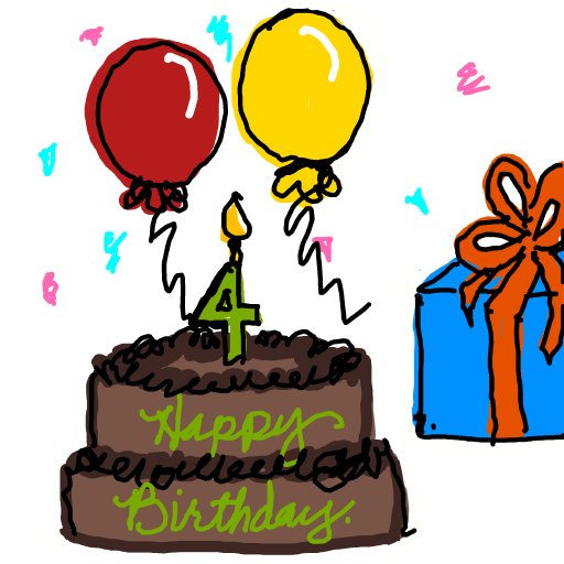Birthday drawing by grape-mild-agent