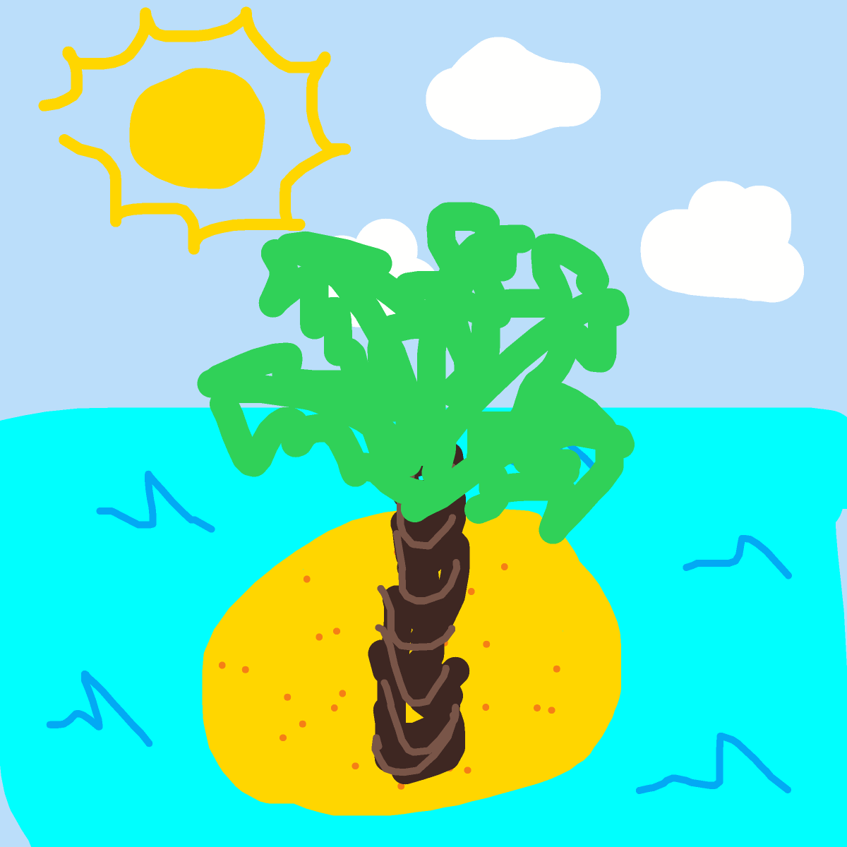 Island drawing by oxox