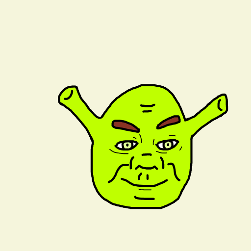 Shrek drawing by theduchess