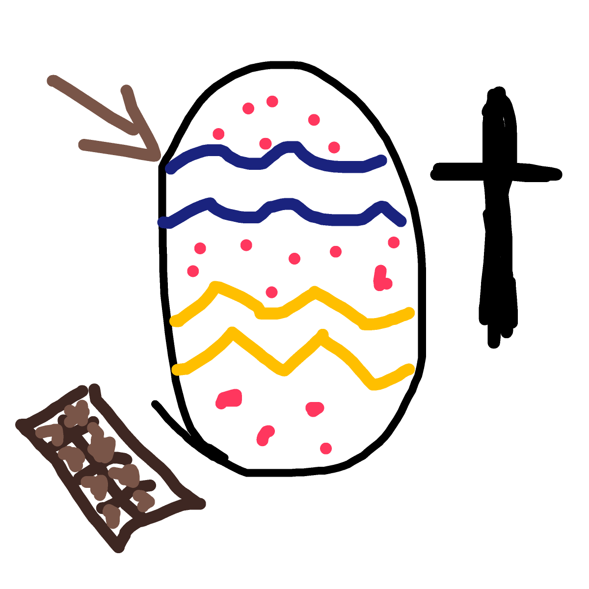 Easter Egg drawing by icy-coral-maker