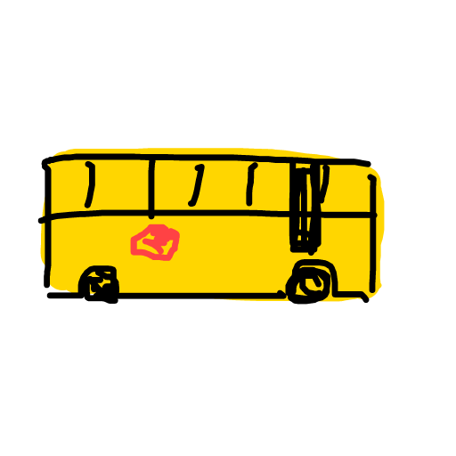 School Bus drawing by oxox