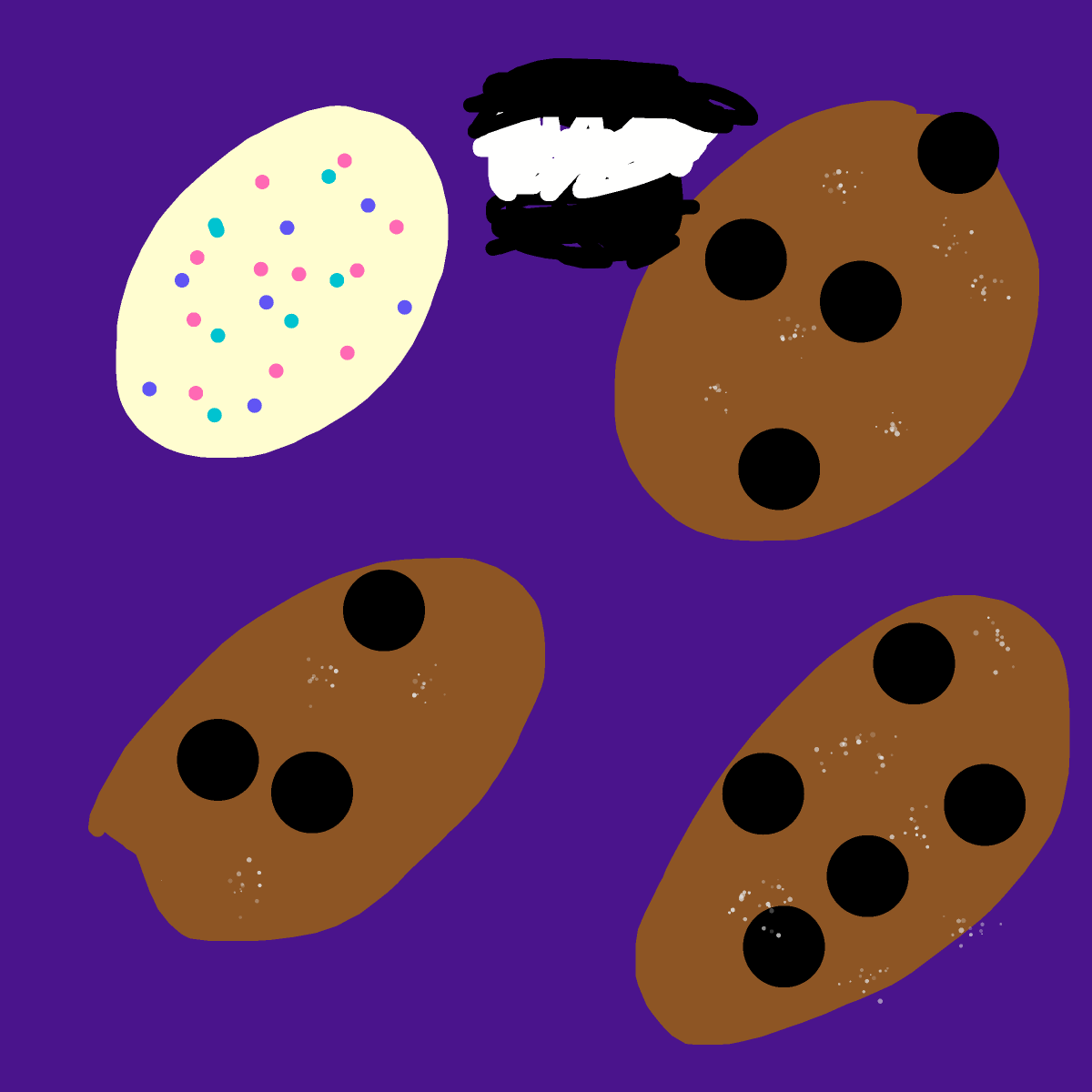 Cookie drawing by vivid-color-style