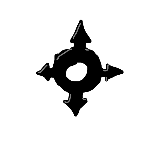 Shuriken drawing by drewbenruben