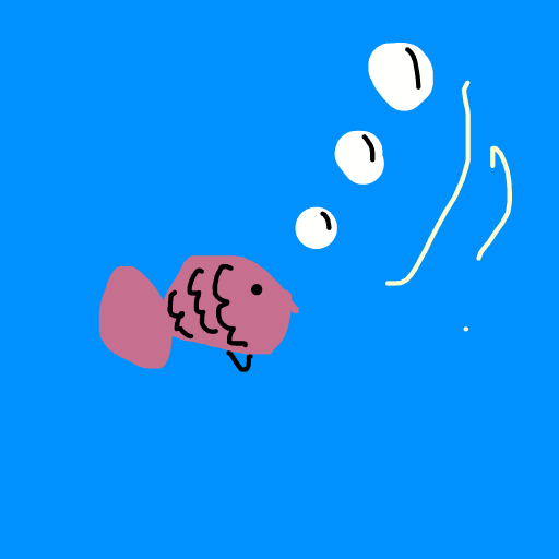 Bubbles drawing by grou