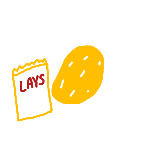 Potato drawing by doublem