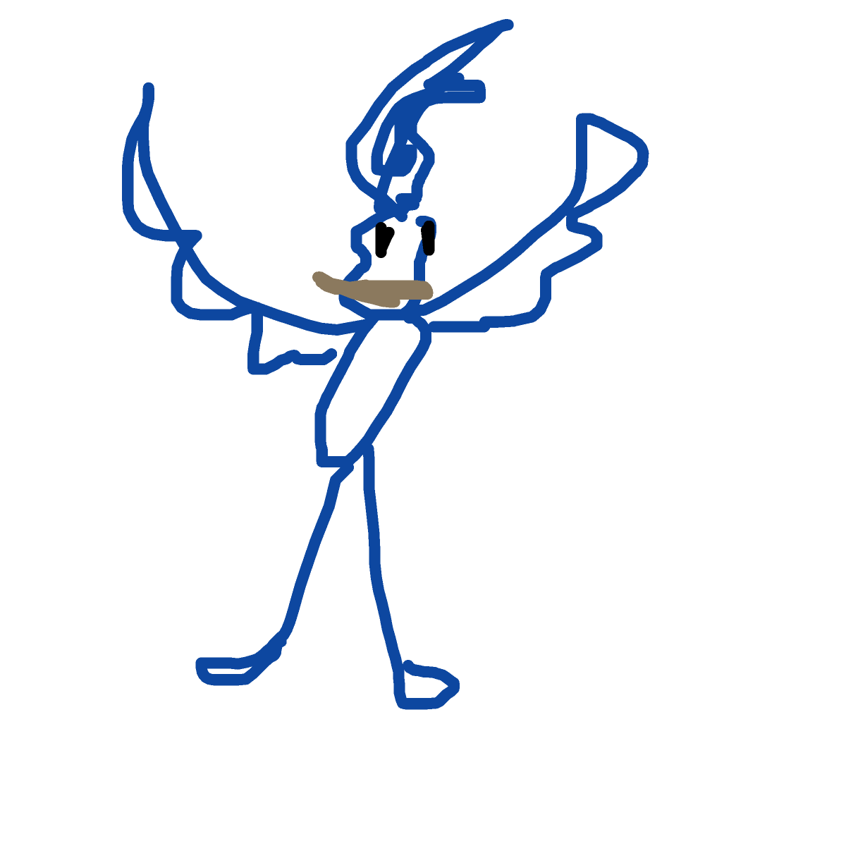 Road Runner drawing by honey crisp