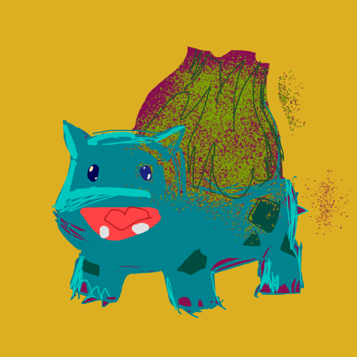 Bulbasaur drawing by koko_b_where