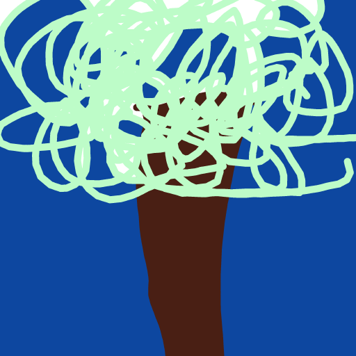 Tree drawing by Betsy