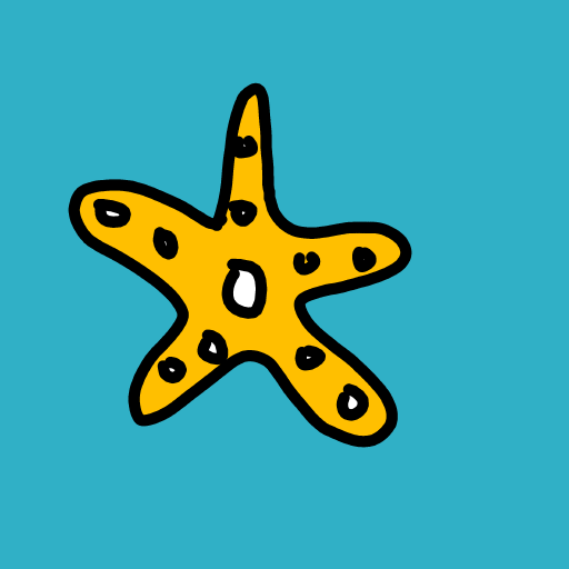 Starfish drawing by sonic-bold-major