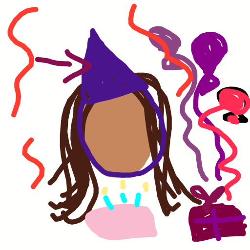 Party Hat drawing by clay-mega-force
