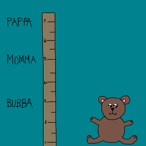 Baby Bear drawing by krissywissy