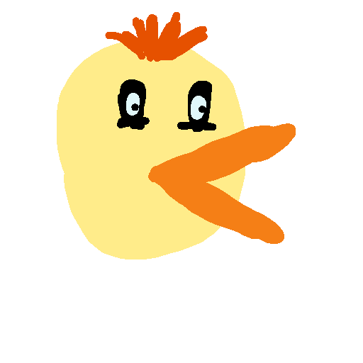 Duck drawing by grand-bold-peak