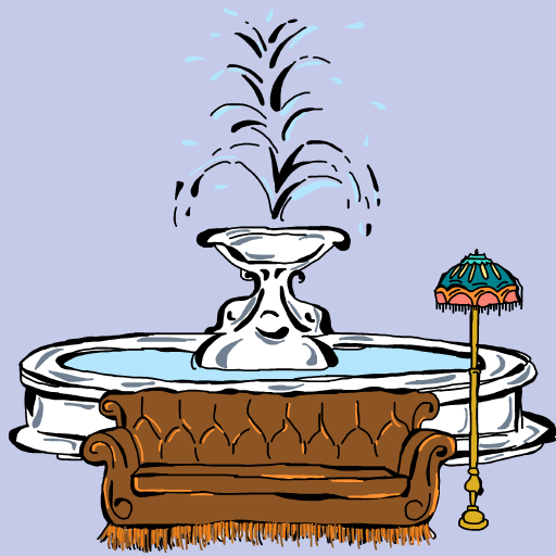 Fountain drawing by monthra