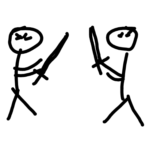 Duel drawing by Desce dai Gugu