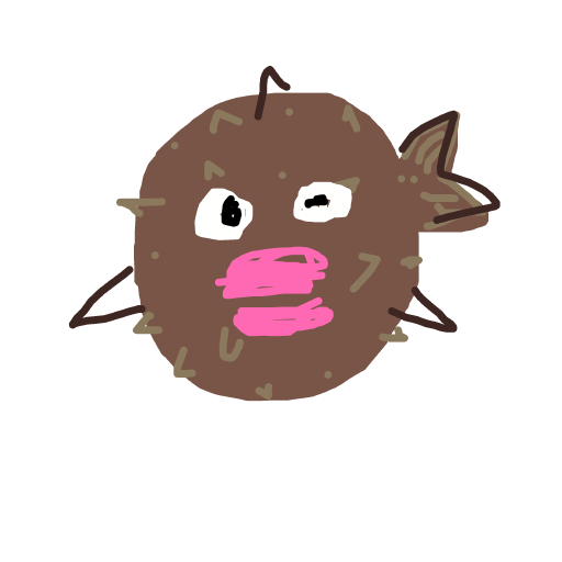 Pufferfish drawing by grape-icy-bliss