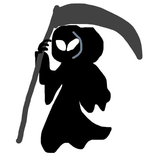 Grim Reaper drawing by countnicula