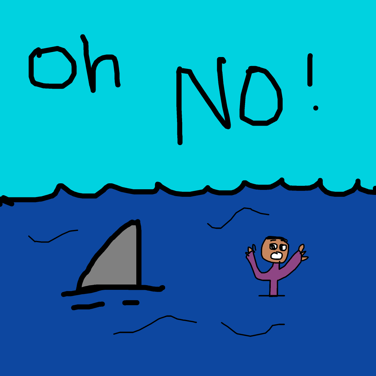 Jaws drawing by rare-icy-storm