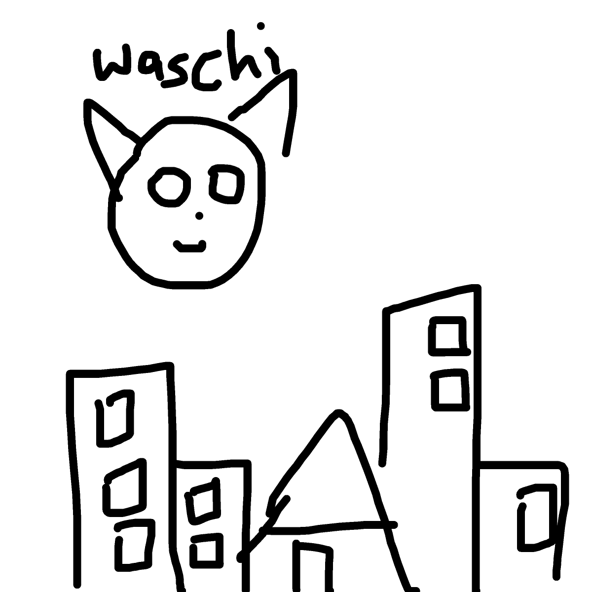 Raccoon City drawing by isi