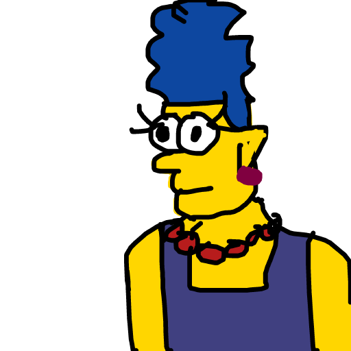Marge drawing by izball