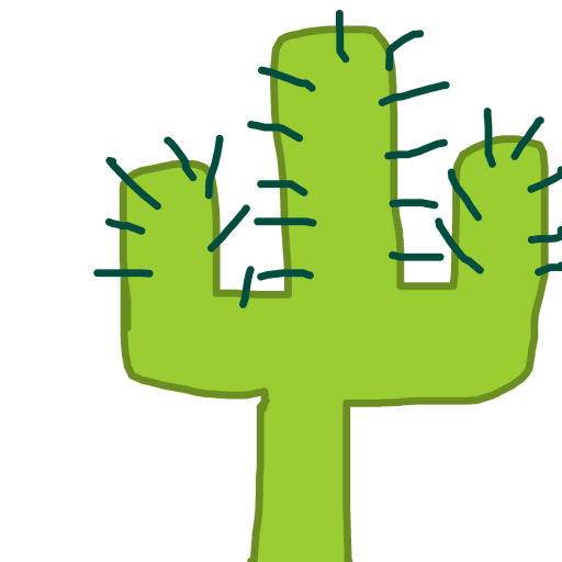 Cactus drawing by red-ink-mind