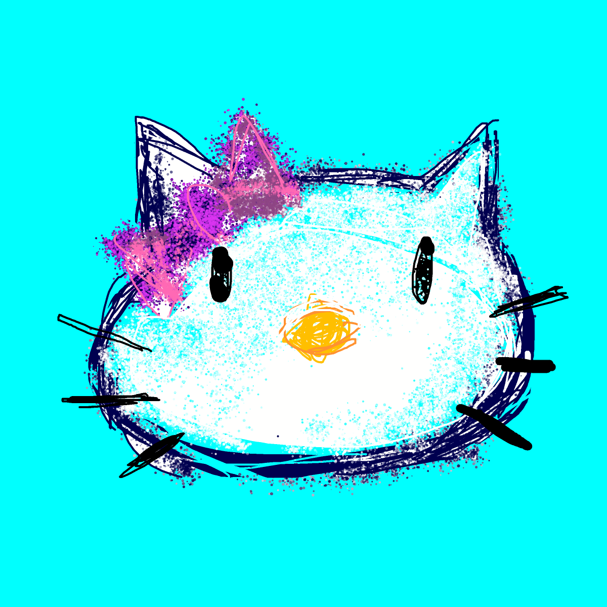 Hello Kitty drawing by koko_b_where