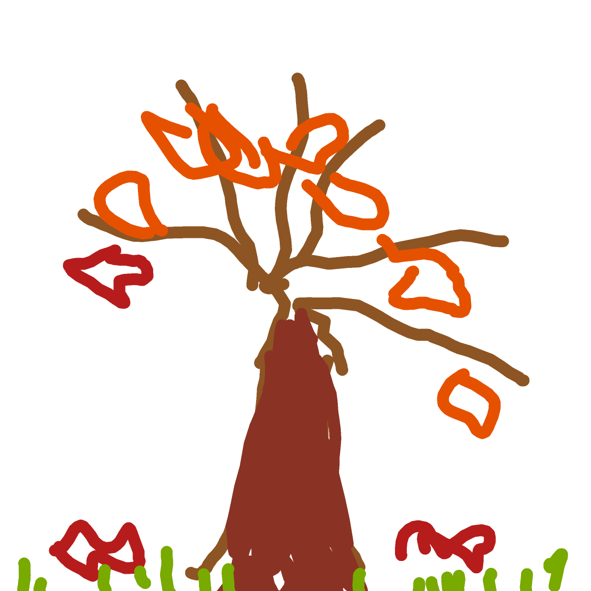 Autumn drawing by sea-wave-artist