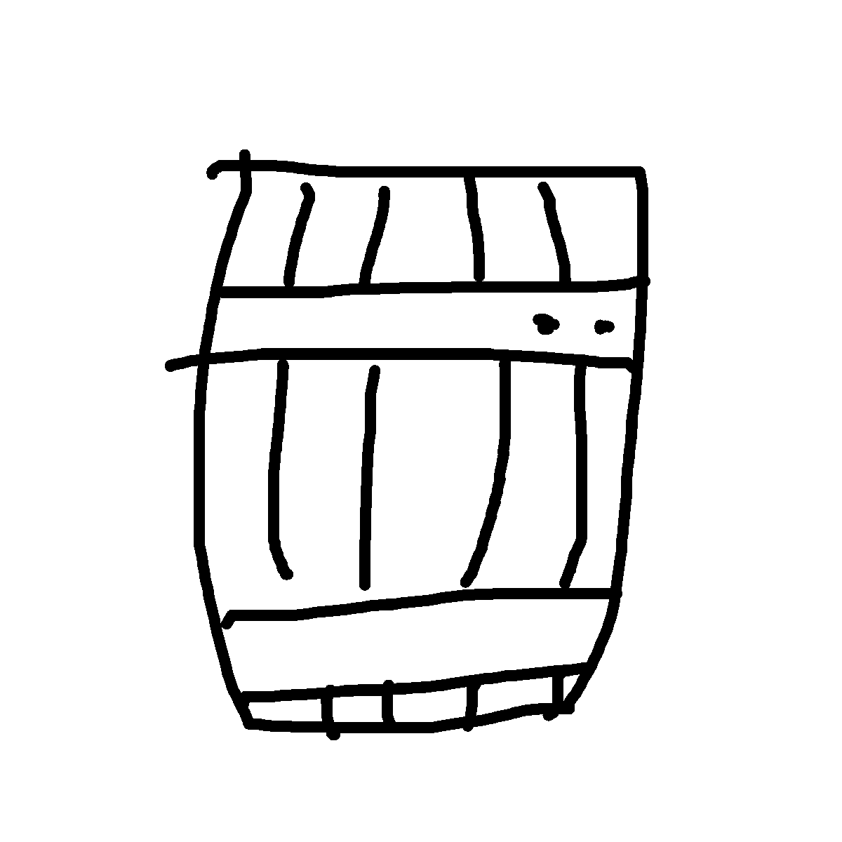 Barrel drawing by mikestam195